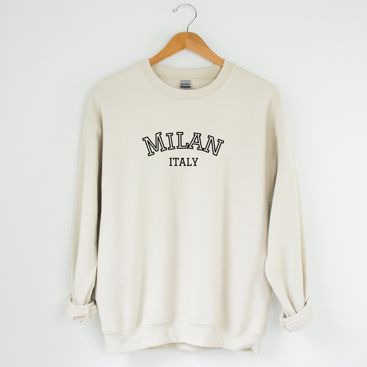 Milan, Italy Graphic Sweater