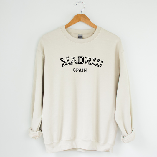Madrid, Spain Graphic Sweater