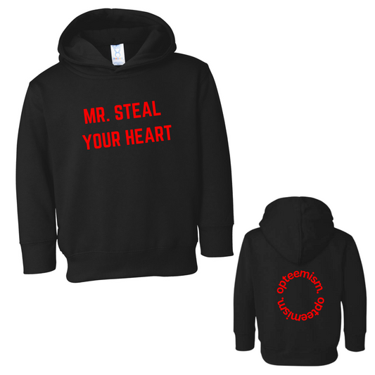 Mr. Steal Your Heart Kids Graphic Hoodie
