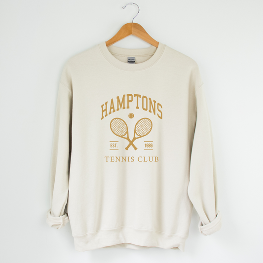Hamptons Tennis Club Graphic Sweater