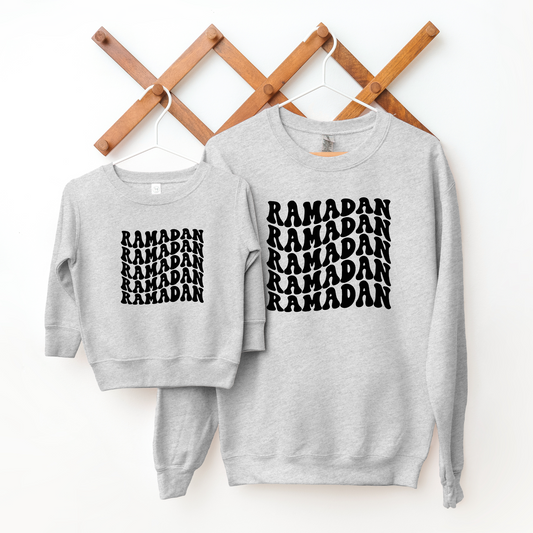 Ramadan Baby & Me Graphic Sweaters/"Loved Baba" & "My Love" Graphic Sweaters