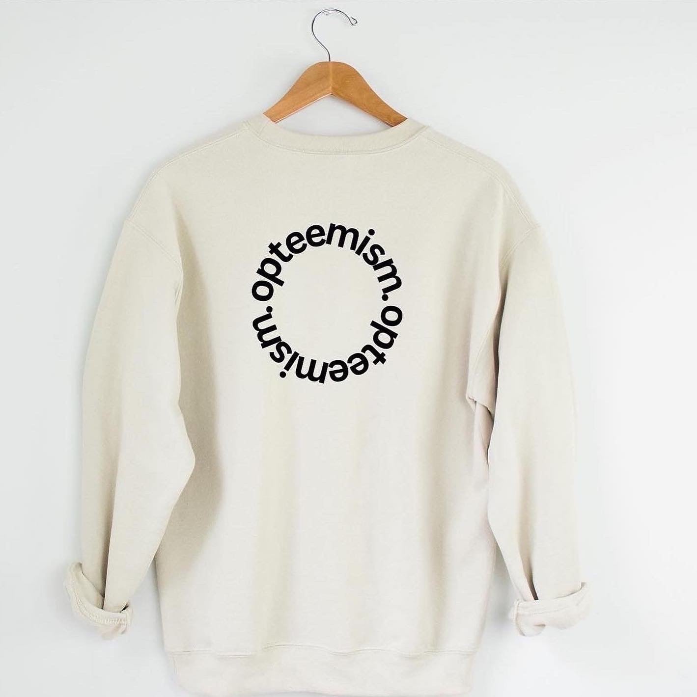 In a World Full of Mondays, Be a Wednesday Crew Neck Graphic Sweater