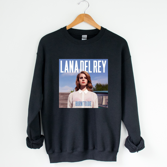 Lana Del Rey Crew Neck Graphic Sweater