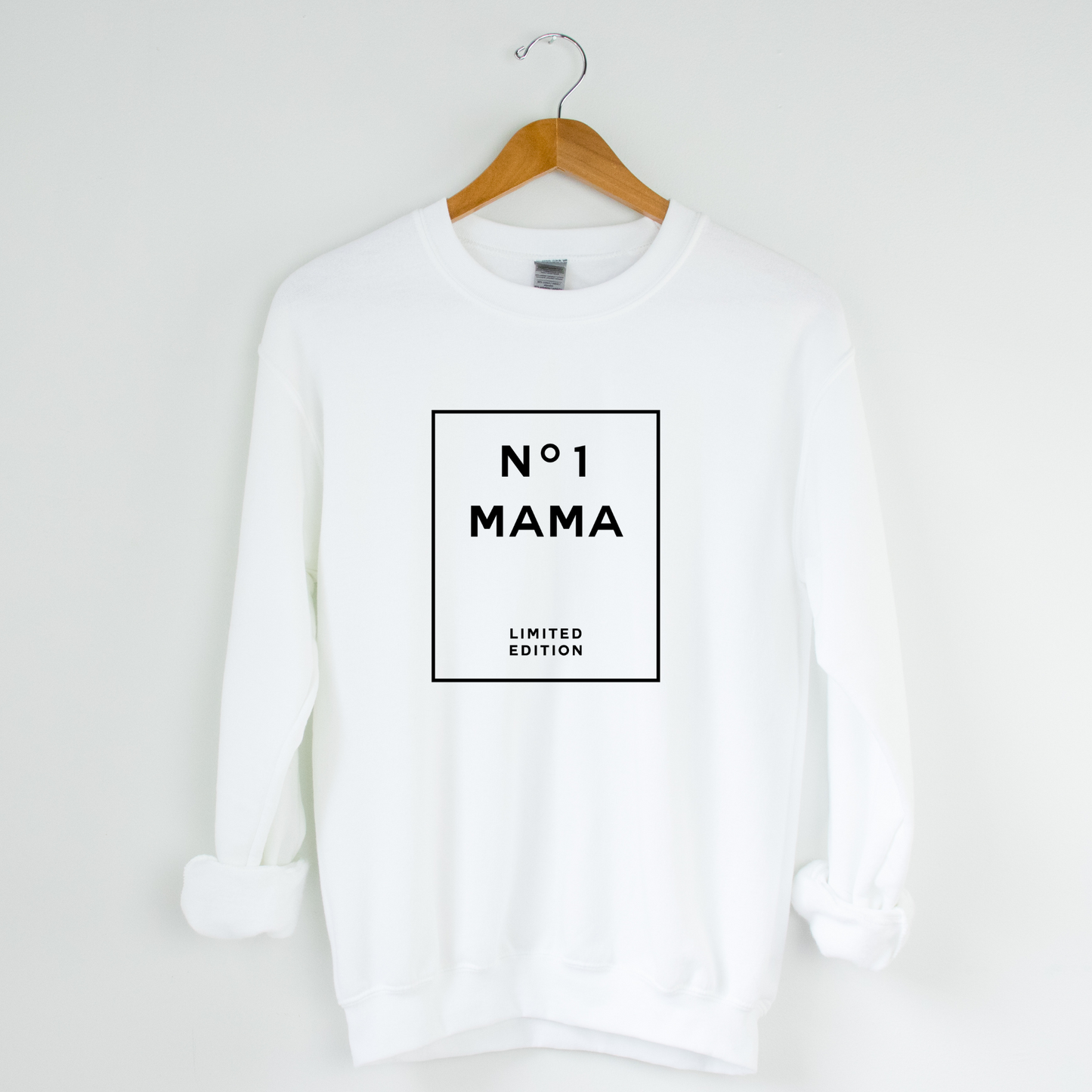 No. 1 Mama Limited Edition Graphic Crew Neck Sweater