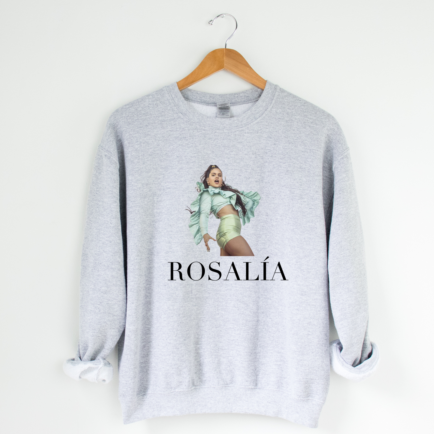 Rosalia Crew Neck Graphic Sweater